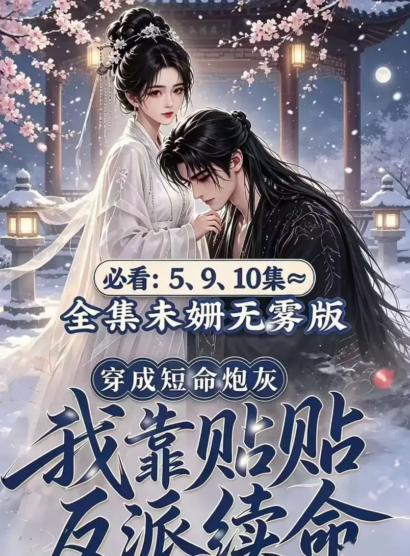 AI漫剧《穿成短命炮灰我靠贴贴反派续命》未删减高清全集-穿书超甜爽剧无广告免费看-穿成短命炮灰我靠贴贴反派续命资源网盘播放